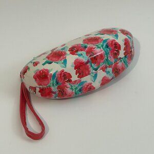Ellen Tracy colorful floral hard sunglasses case